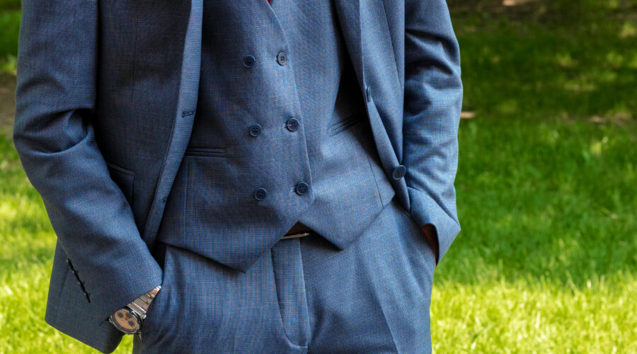 man in a three-piece suit